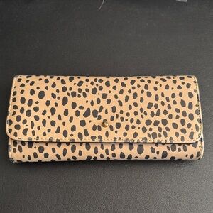 Leopard Print Women's Clutch Wallet
